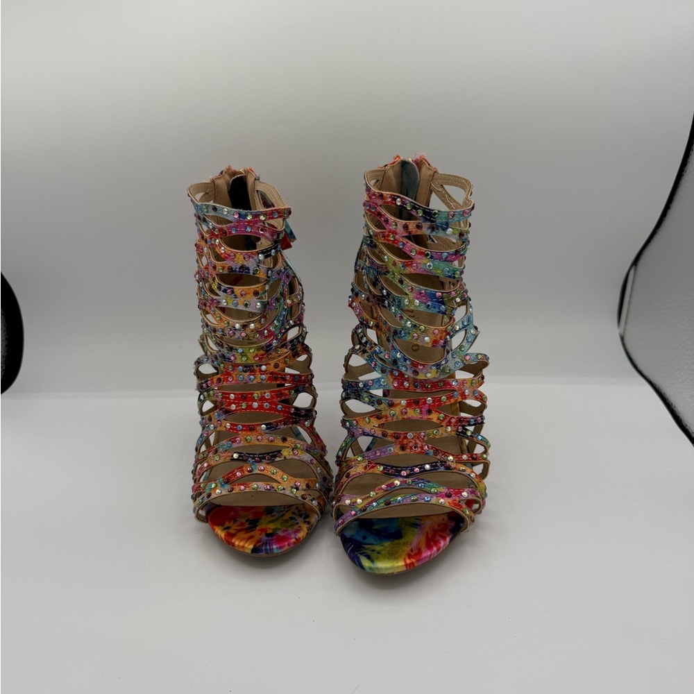 Zigi Soho Multicolor Strappy Heels